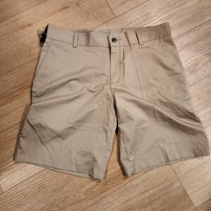Khaki mens Adidas shorts